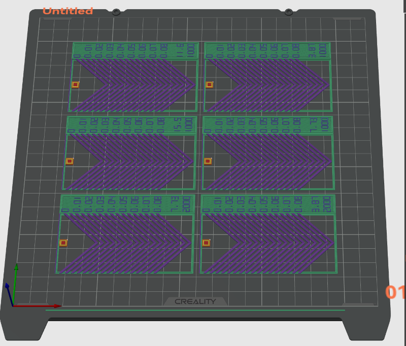 PA pattern batch mode plater