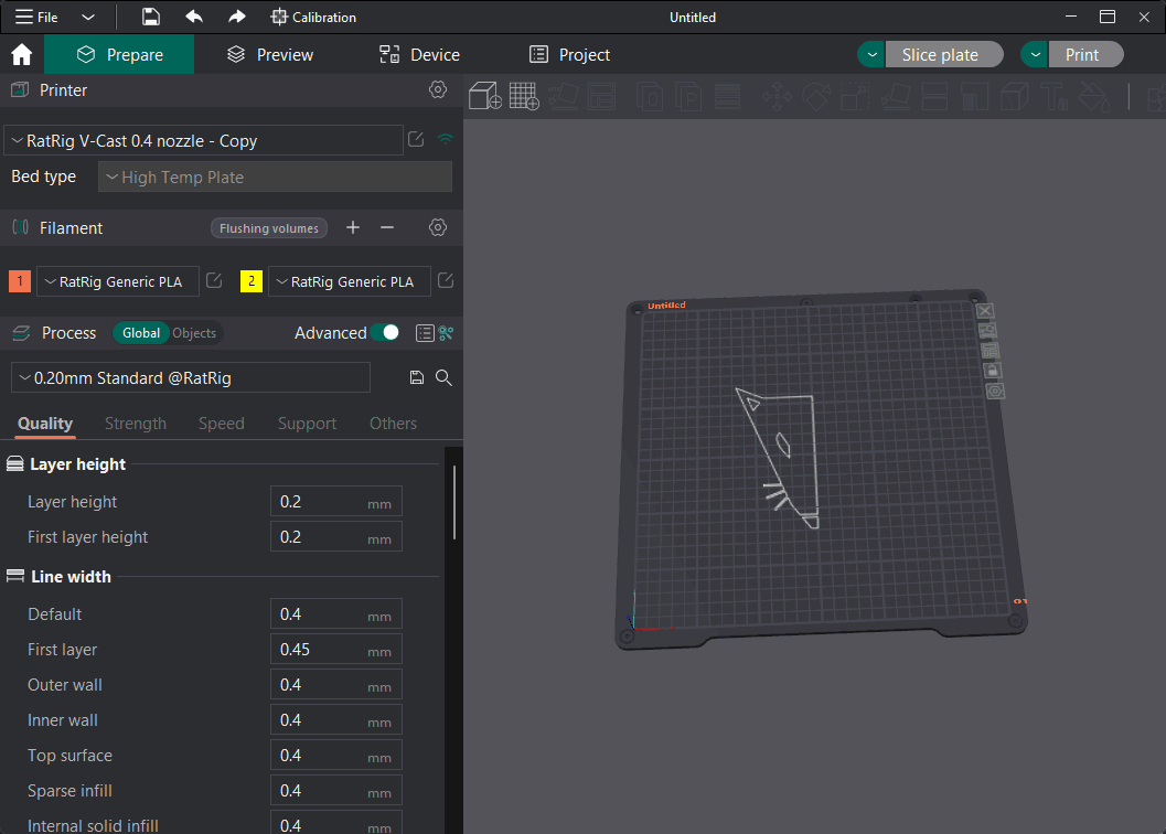 Printer connection setup demonstration